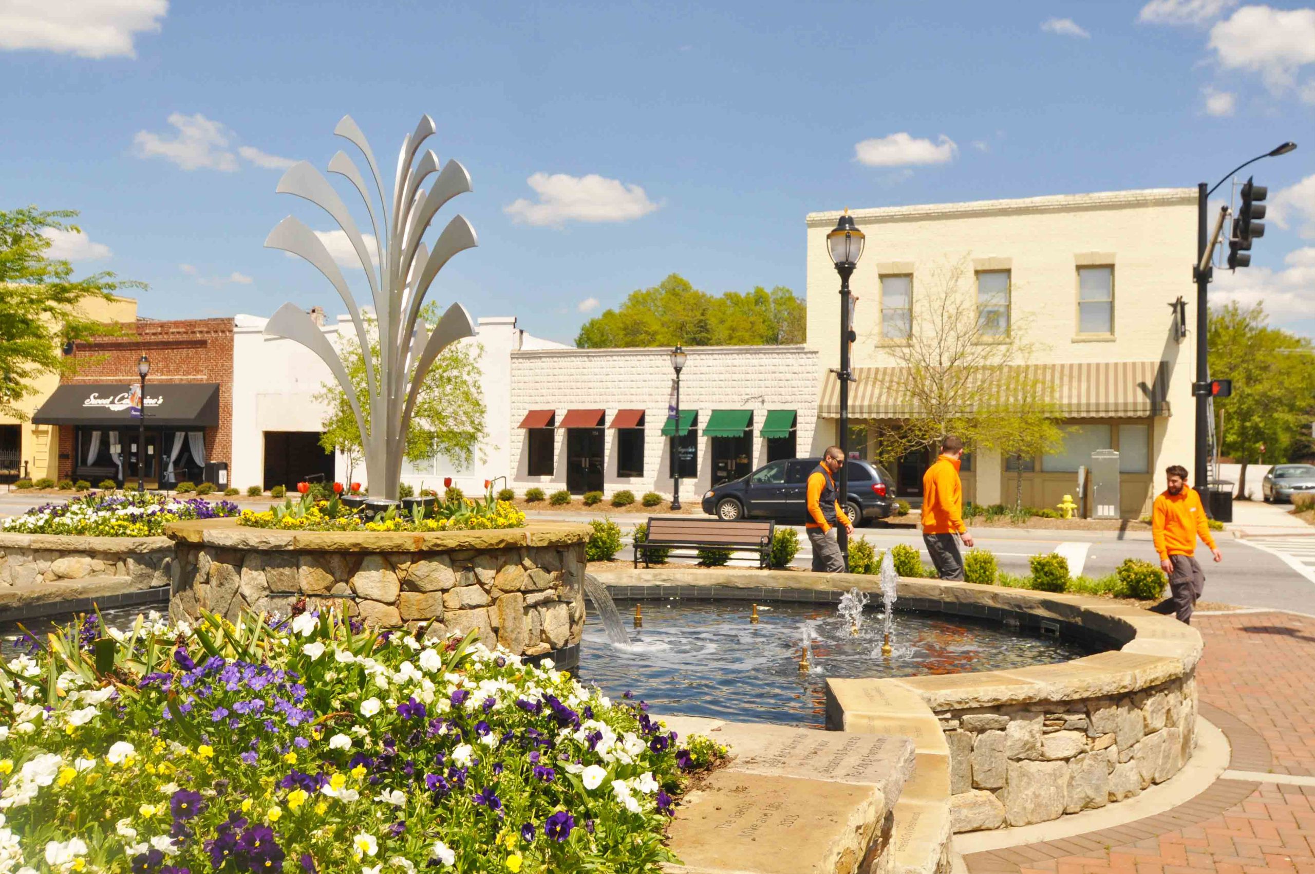 Fountain Inn Main Street Arbor Land Designs