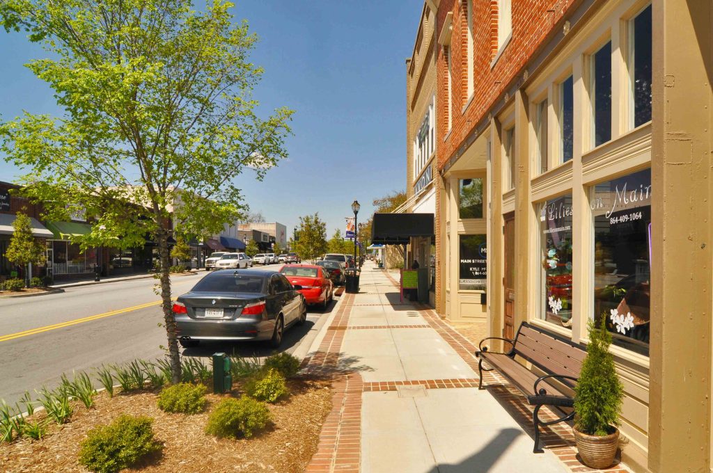 Fountain Inn Main Street Arbor Land Designs