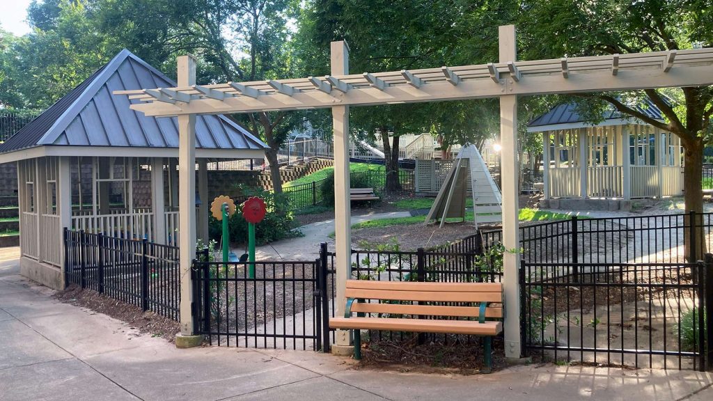 First Baptist Church Playground Arbor Land Design