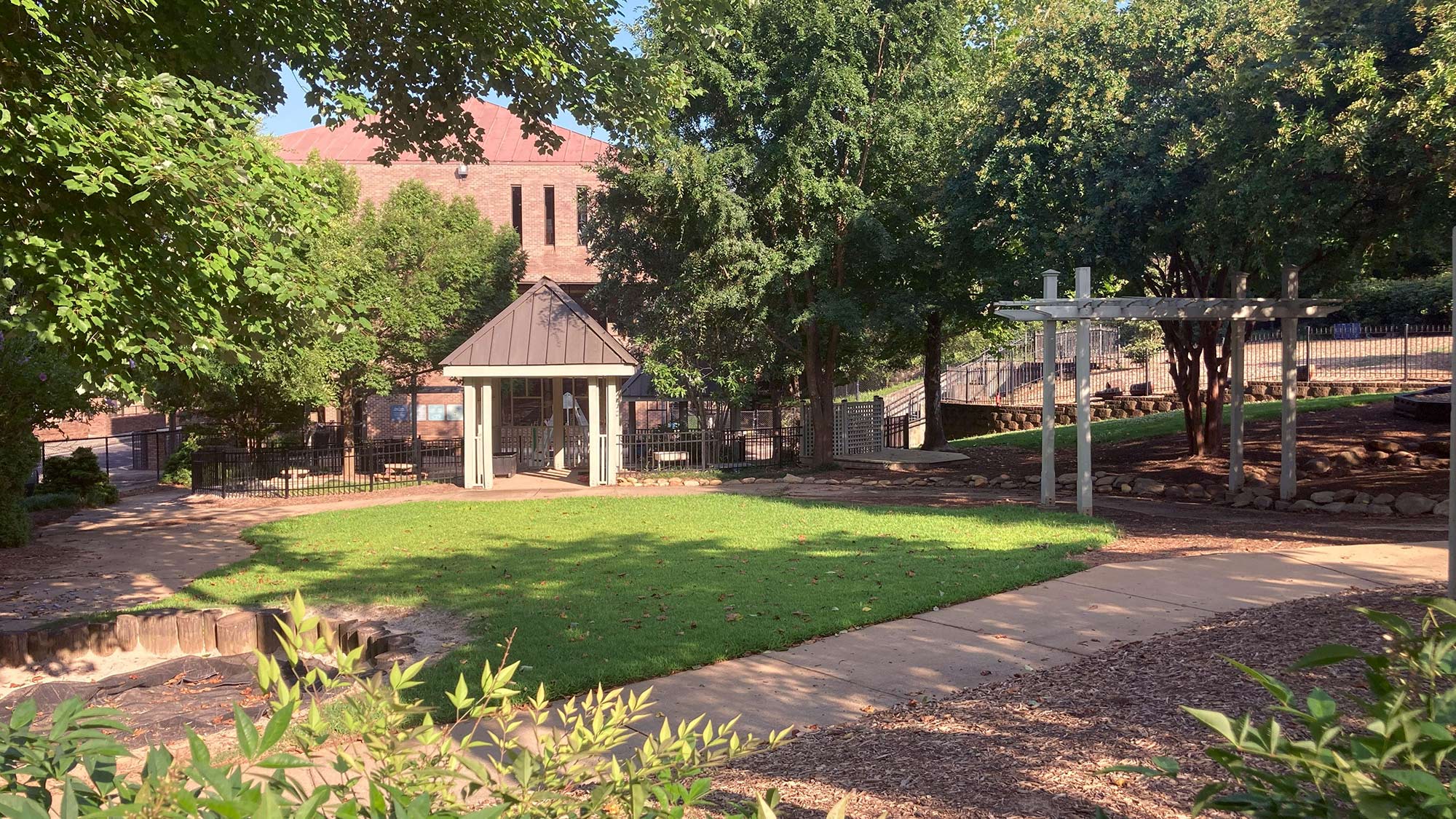 First Baptist Church Playground Arbor Land Design