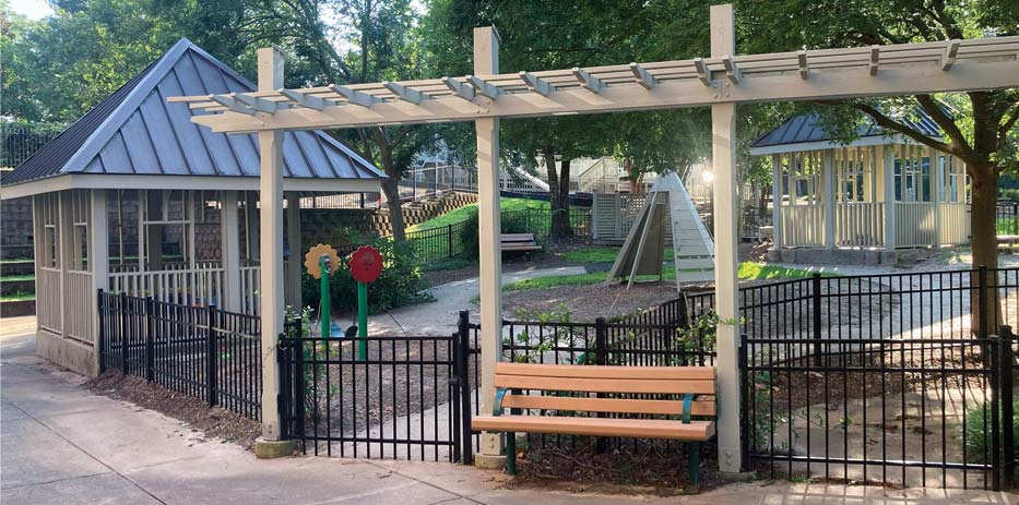 First Baptist Church Playground Arbor Land Design