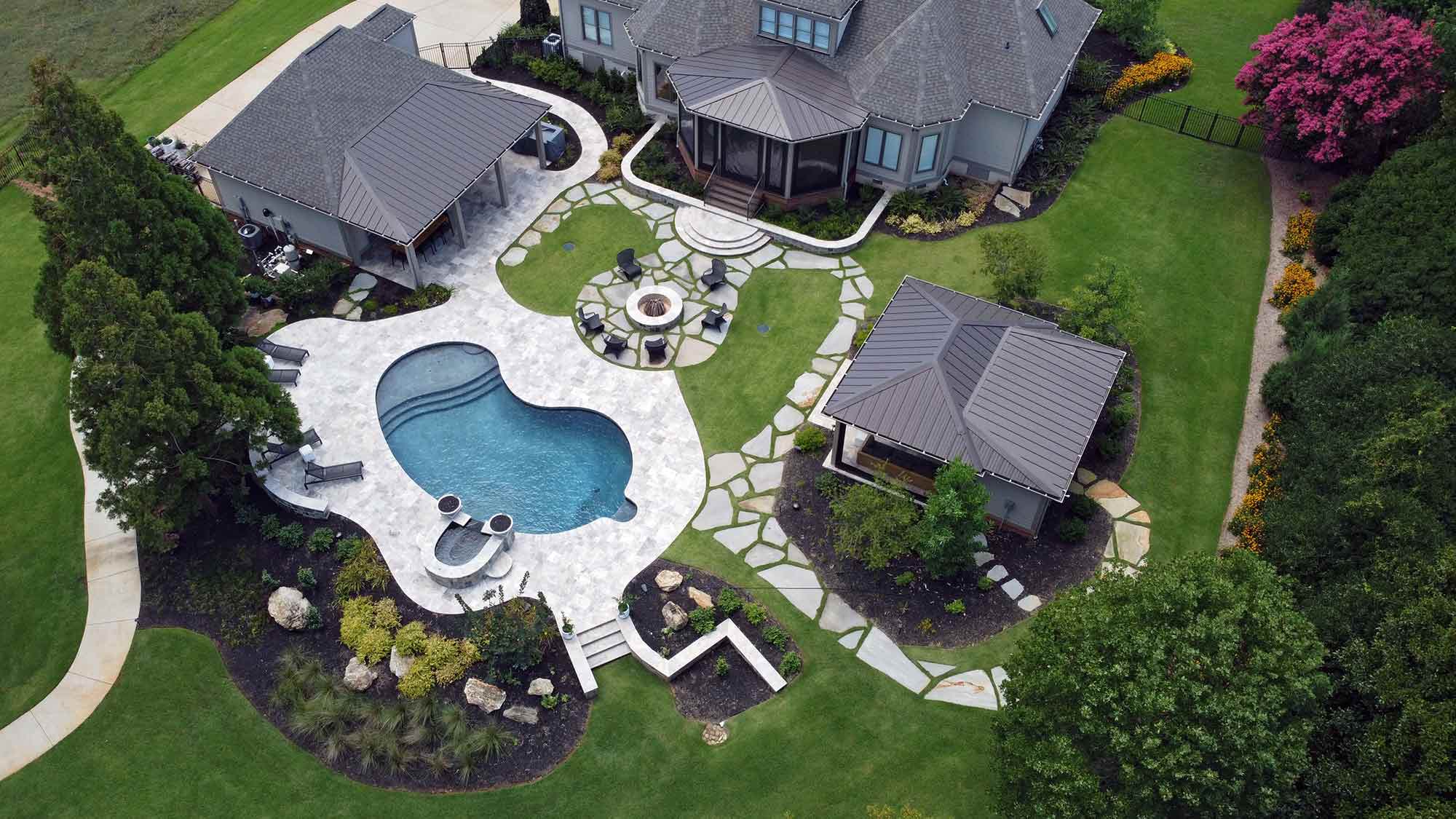 Roper Mountain Residence Arbor Land Design